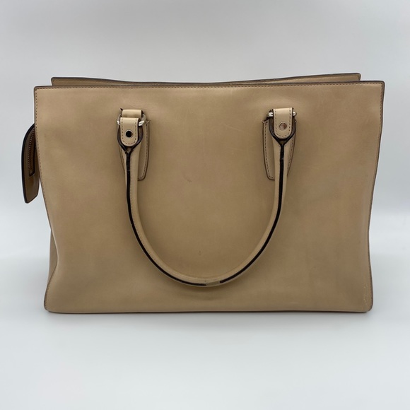 Tan Leather Coach Handbag - Picture 2 of 5